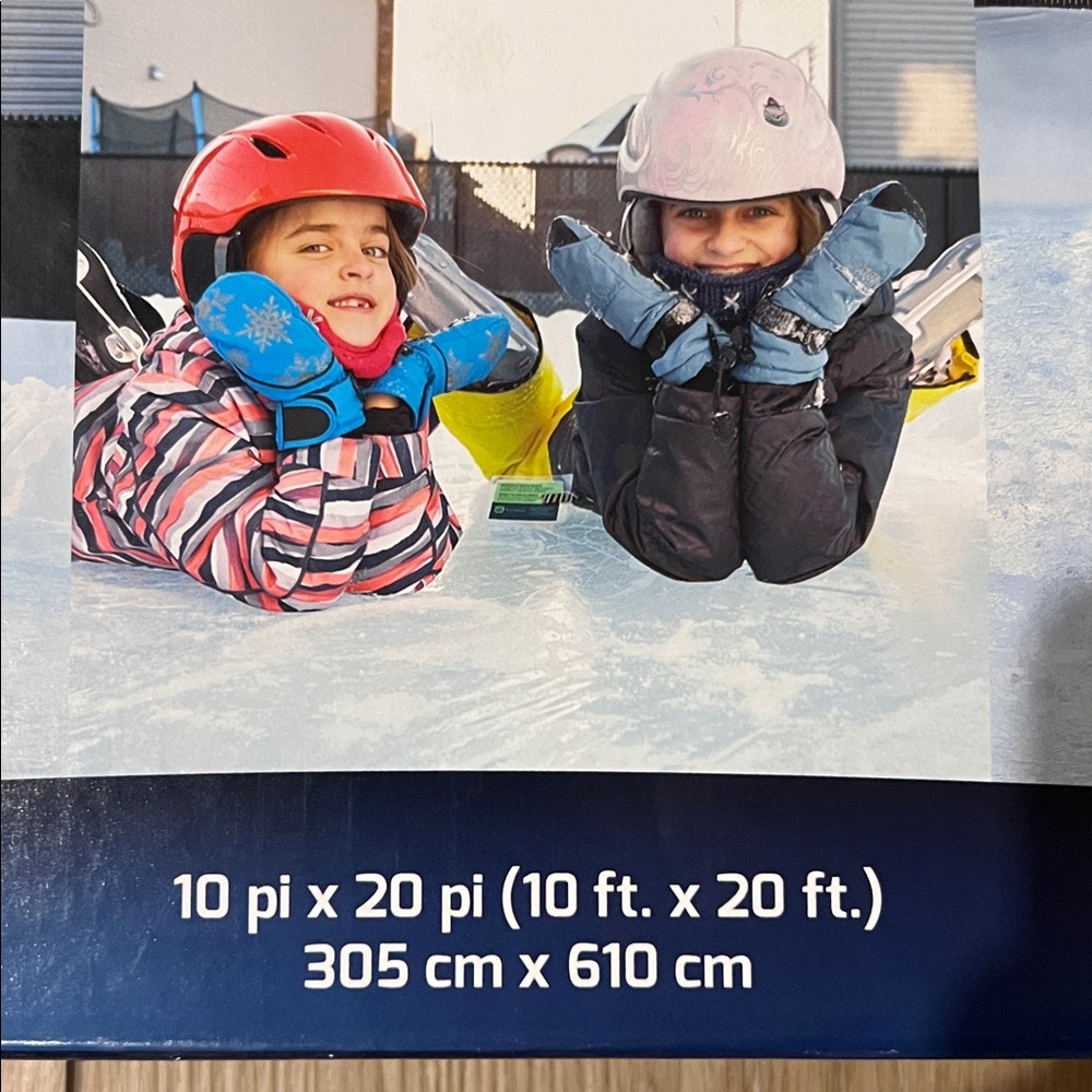 BNIB - Simple Rink Backyard Skating Kit for One Season - Picture 8 of 12